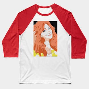 Eva Portrait Baseball T-Shirt